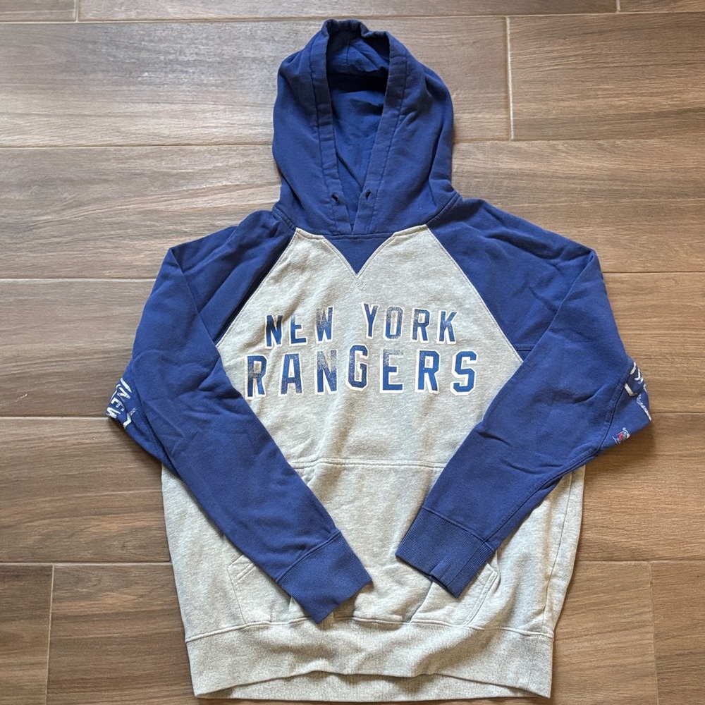 New York Rangers NYR Hands High Hoodie